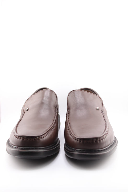 DFC Relax Men Leather Moccasin with Stitched Trim